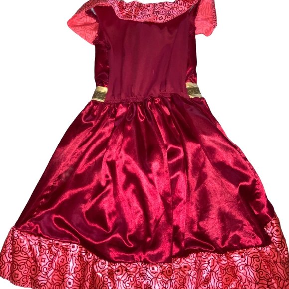 Jakks  Disney Princess Elena of Avalor Girls Red Dress Up Costume 4-6X - Picture 6 of 8